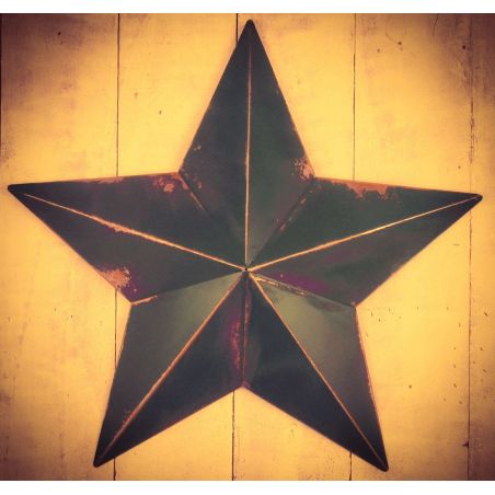 Red Amish Tin Star Smithers Signs £124.00      product_features