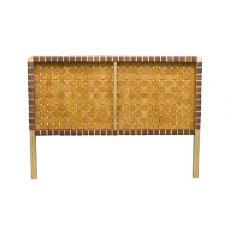 White Leather Headboard Archives £403.00 Bedroom Mango Wood product_features