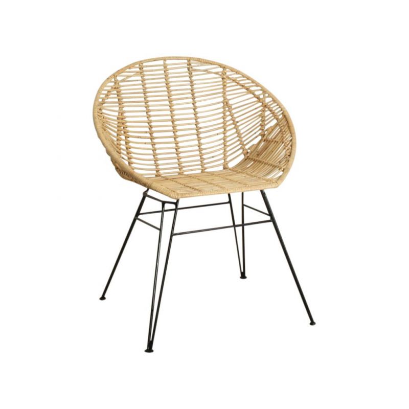 Jungle Jane Rattan Bucket Chair Smithers Retro Furniture £350.00 Conservatory Wicker Iron product_features