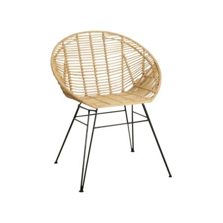 Jungle Jane Rattan Bucket Chair Smithers Retro Furniture £350.00 Conservatory Wicker Iron product_features