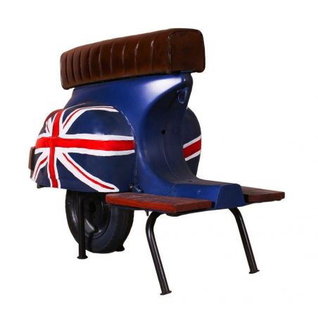 Vespa Scooter Bar Stool Smithers Used, Abused, & Reused £2,250.00      product_features