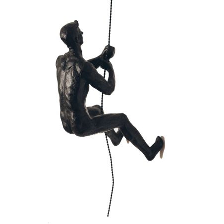Climbing Man Wall Sculpture &ndash; Vintage Vibe Gift Idea for Him, Home, or Office Decor Smithers Retro Ornaments &pound;26.00 prod...
