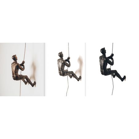Climbing Man Wall Sculpture &ndash; Vintage Vibe Gift Idea for Him, Home, or Office Decor Smithers Retro Ornaments &pound;26.00 prod...