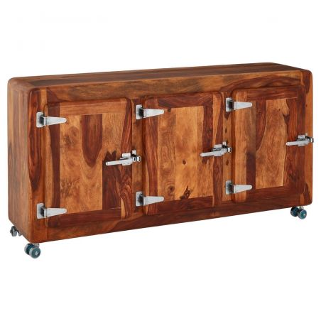 Fridge Wood Sideboard Smithers Cabinets & Sideboards £724.00 Dining Room Sheesham product_features