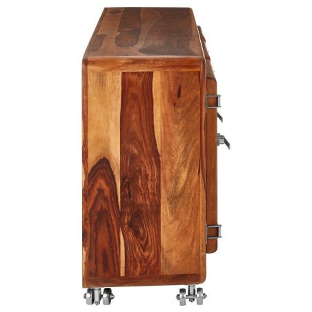 Fridge Wood Sideboard Smithers Cabinets & Sideboards £724.00 Dining Room Sheesham product_features