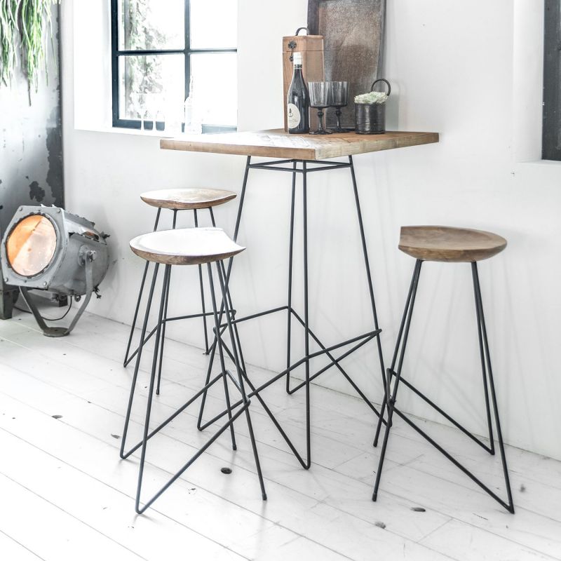 Loft Bar Table Reclaimed Wood Dining Tables £643.00 Bar Ash product_features