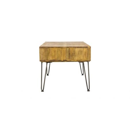 Hairpin Leg Coffee Table Smithers Industrial Furniture &pound;390.00 Mango Wood Iron product_features