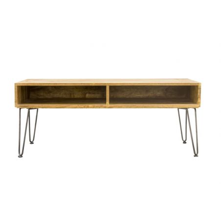 Hairpin Leg Coffee Table Smithers Industrial Furniture &pound;390.00 Mango Wood Iron product_features