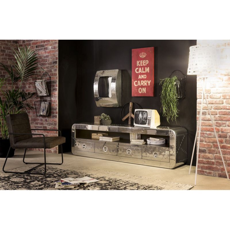 Aviator Lowboard TV Cabinet Aviator £1,833.00 Living Room MDF Aluminium product_features