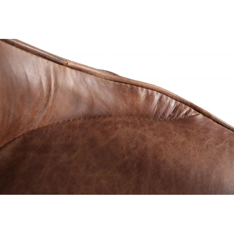 Aviator Leather Snug Chair Smithers Sofas and Armchairs £999.00 All Rooms Steel product_features