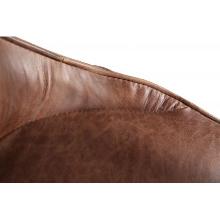 Aviator Leather Snug Chair Smithers Sofas and Armchairs &pound;999.00 All Rooms Steel product_features