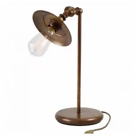 AL Capone Table Lamp Smithers Lighting £307.00 All Rooms Spun Brass product_features