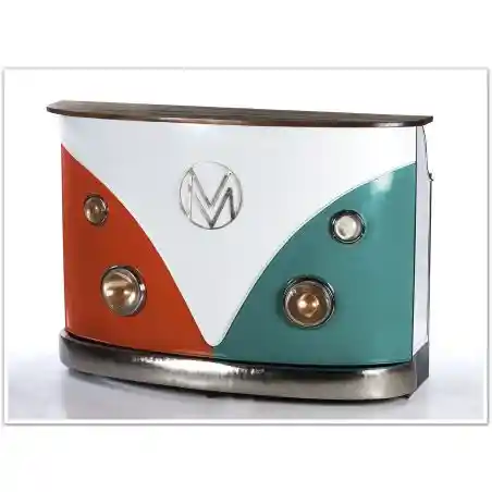 VW Camper Van Bar Smithers Home Bars £1,359.00 Bar Reclaimed Boat Wood Steel product_features