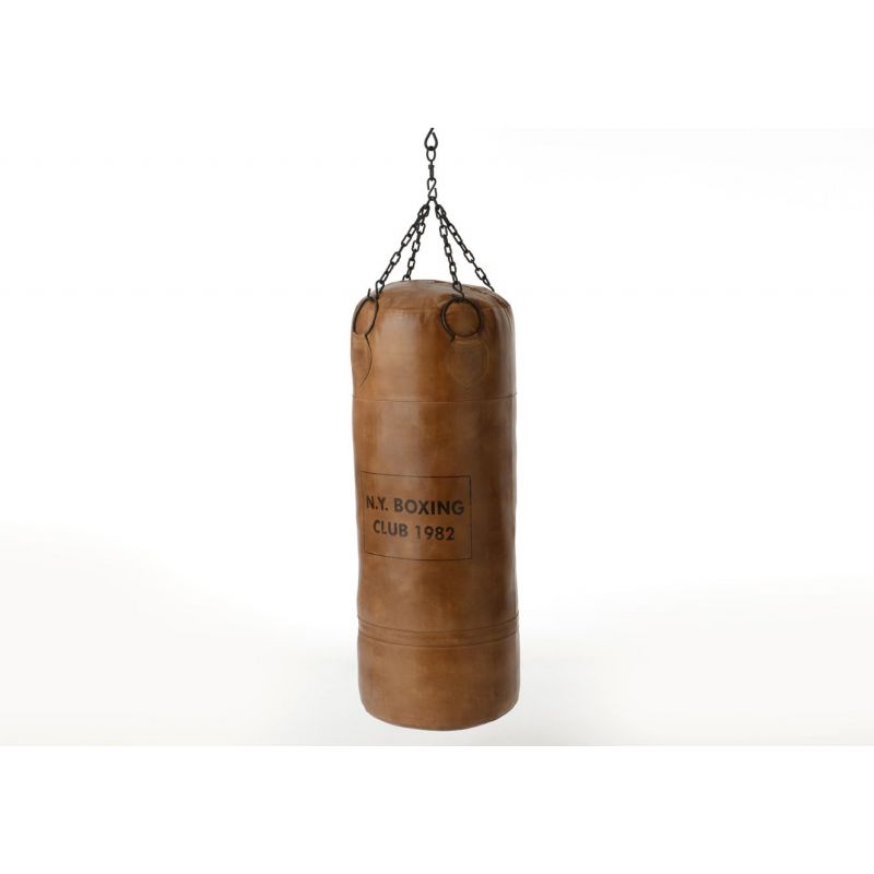Brown Leather Punch Bag Smithers This And That £800.00      product_features