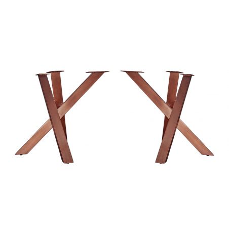 Dining Table Copper Table Legs Smithers Industrial Furniture £1,203.33 Dining Room Steel product_features