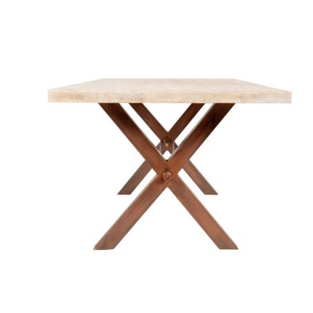 Dining Table Copper Table Legs Smithers Industrial Furniture £1,203.33 Dining Room Steel product_features