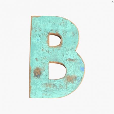 Luxury Wooden Alphabet Letters &ndash; Vintage-Inspired Decorative Accents Smithers Signs &pound;20.00 product_features