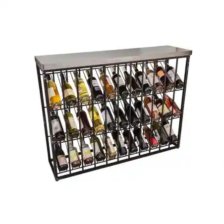Industrial Wine Rack Smithers Home Bars &pound;641.00 Bar Zinc product_features