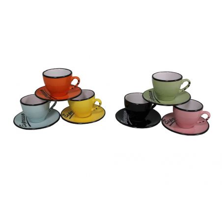 Vintage Style Italian Coffee Espresso Cups and Saucer Smithers Tableware £25.00      product_features