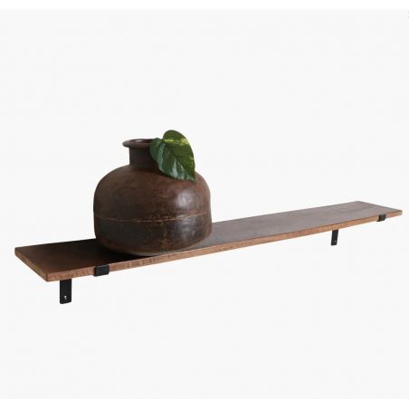 Factory Wood Shelf Smithers This And That &pound;65.00 Reclaimed Wood Recycled Steel product_features