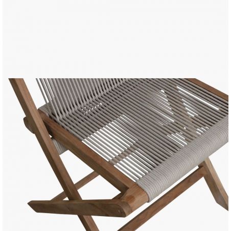 Rope Folding Chair Chairs &pound;229.00 All Rooms Teak Wood product_features