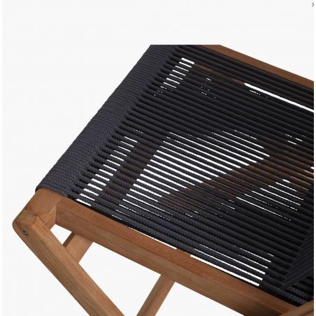 Rope Folding Chair Chairs &pound;229.00 All Rooms Teak Wood product_features