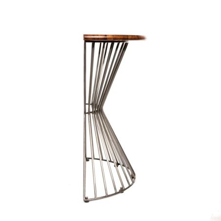 Half Round Console Table Smithers Hallway &pound;367.00 Mango Wood Iron product_features