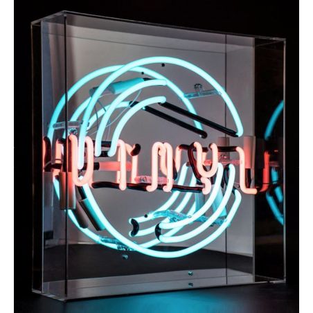 Luxury Vinyl Neon Light Sign – Retro DJ Decor in Pink & Blue Smithers Gifts £159.00      product_features