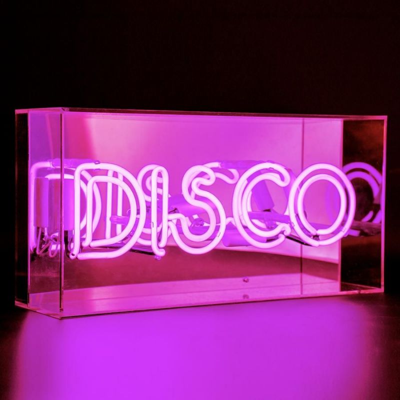 Pink Disco Neon Light Sign for DJ Booth, Wedding, or Kitchen Smithers Your Custom Neon Sign & Neon Signs | Handmade in London...