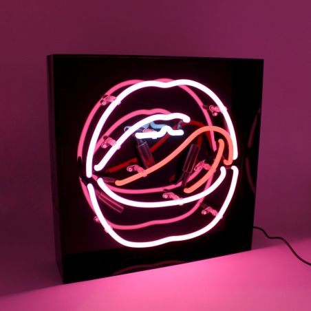 Neon Lips Mouth Sign – Pink & Red Pop Art Perfection  Lighting £155.00      product_features