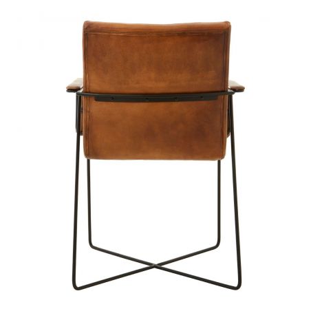 Weave Leather Chair Smithers Industrial Furniture £376.00 Steel product_features