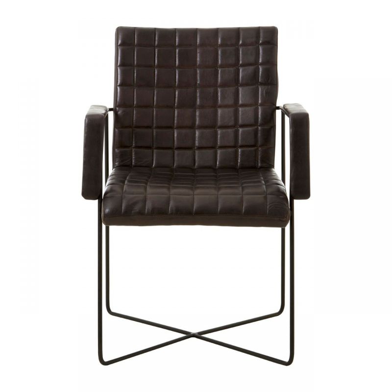 Weave Leather Chair Smithers Industrial Furniture £376.00 Steel product_features