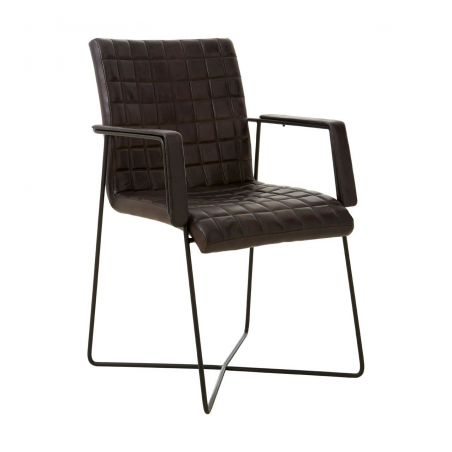 Weave Leather Chair Smithers Industrial Furniture £376.00 Steel product_features