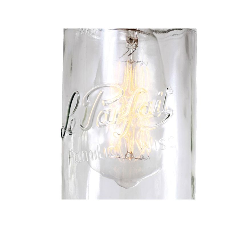 Jam Jar Pendant Light Smithers Lighting £98.00 Spun Brass product_features