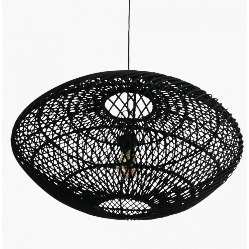 Scandinavian Rattan Pendant Light Shade Smithers Lighting £243.00 Wicker product_features