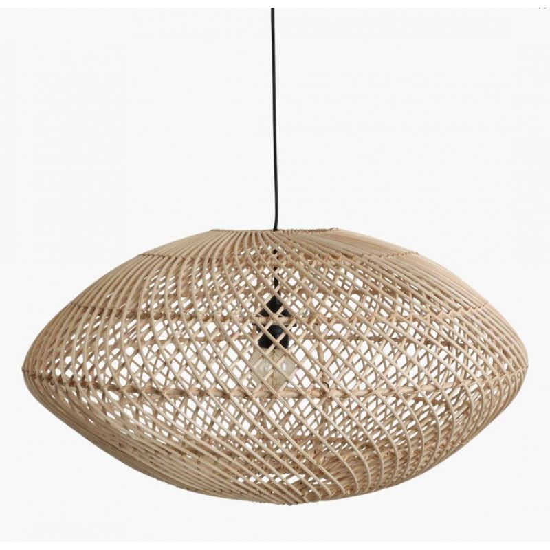 Scandinavian Rattan Pendant Light Shade Smithers Lighting £243.00 Wicker product_features
