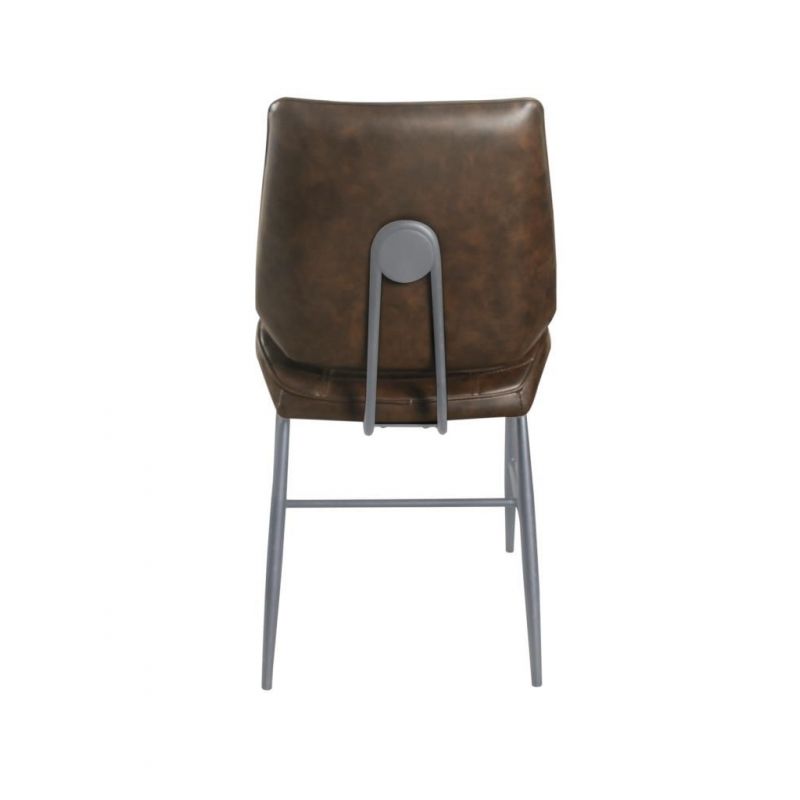 Vegan Leather Dining Chair Smithers Chairs £440.00 All Rooms Steel product_features
