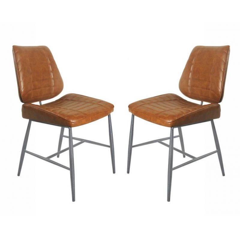 Vegan Leather Dining Chair Smithers Chairs £440.00 All Rooms Steel product_features