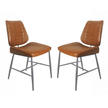Vegan Leather Dining Chair Smithers Chairs £440.00 All Rooms Steel product_features