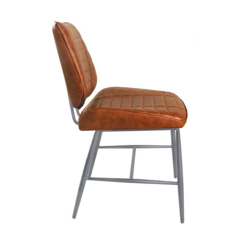 Vegan Leather Dining Chair Smithers Chairs £440.00 All Rooms Steel product_features