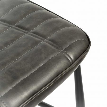 Vegan Leather Dining Chair Smithers Chairs £440.00 All Rooms Steel product_features