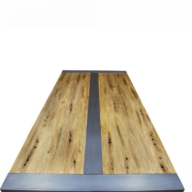 Forge Dining Table Smithers Dining Room £1,069.00 Kitchen Diner Mango Wood Steel product_features