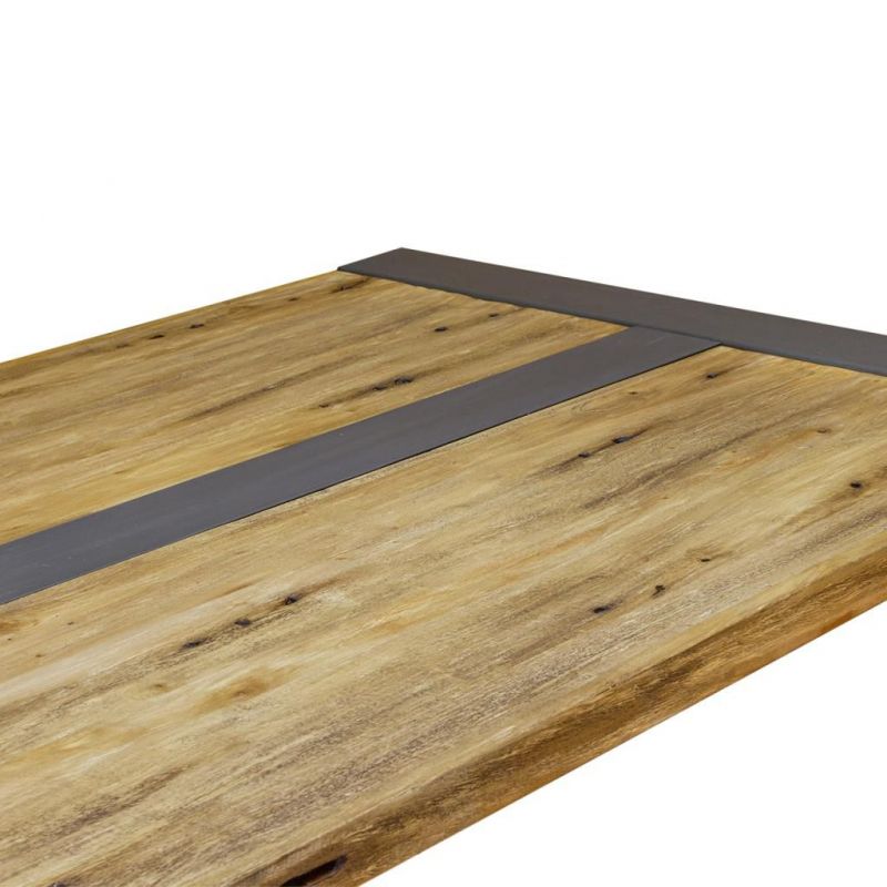 Forge Dining Table Smithers Dining Room £1,069.00 Kitchen Diner Mango Wood Steel product_features