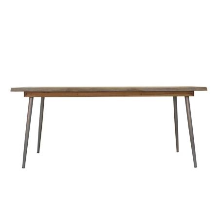 Edge Dining Table Smithers Dining Room £801.00 Kitchen Diner Teak Wood Steel product_features