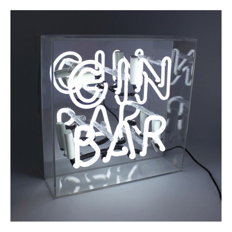 Gin Bar Neon Light Sign – Glass Tube for Home Bar Locomocean Your Custom Neon Sign & Neon Signs | Handmade in London by Smith...