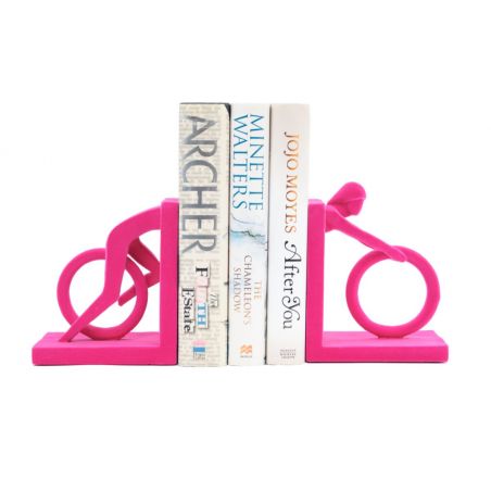 Pink Cycle Bookends  Retro Ornaments £44.00      product_features