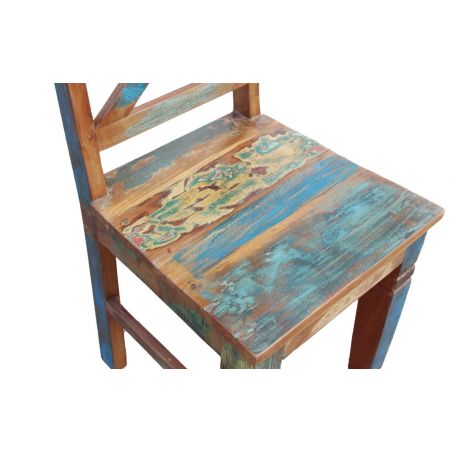 Reclaimed Boat Wood Dining Chairs Smithers Chairs £675.00 Dining Room Reclaimed Boat Wood product_features