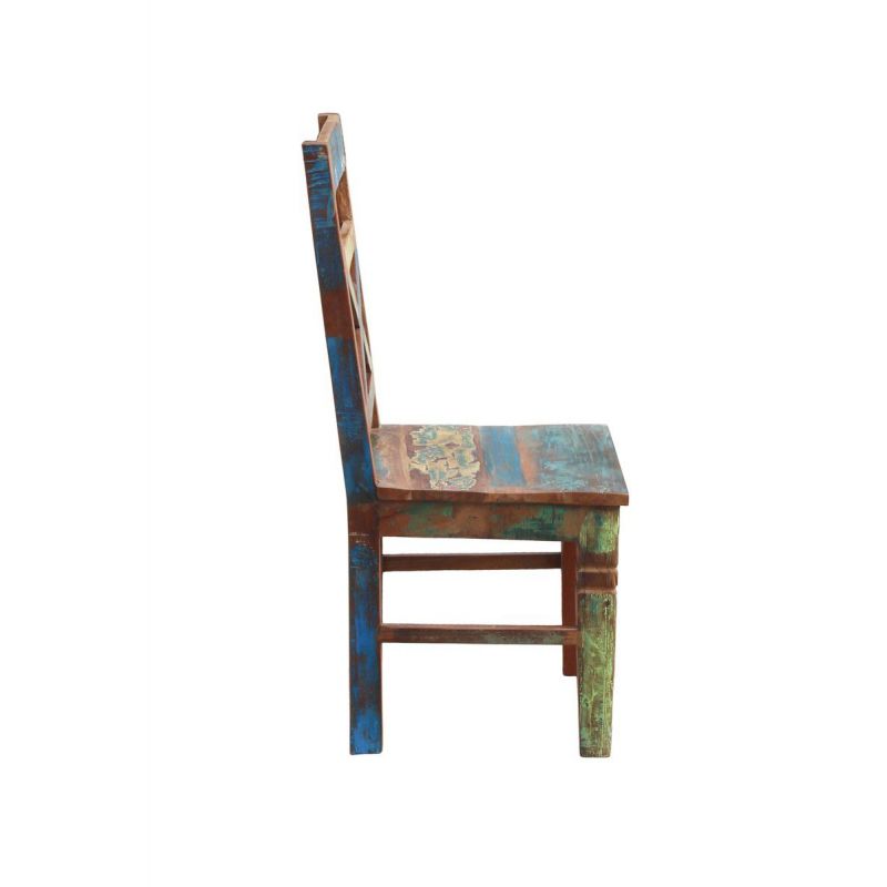 Reclaimed Boat Wood Dining Chairs Smithers Chairs £675.00 Dining Room Reclaimed Boat Wood product_features
