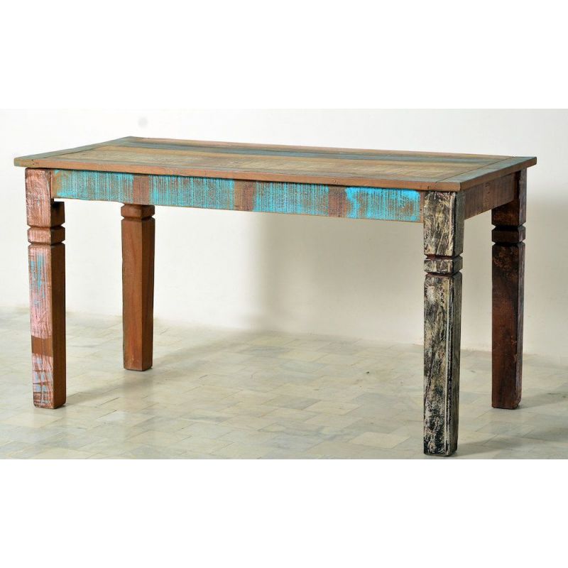 River Thames Dining Table Smithers Reclaimed Wood Furniture £950.00 Dining Room Reclaimed Boat Wood product_features