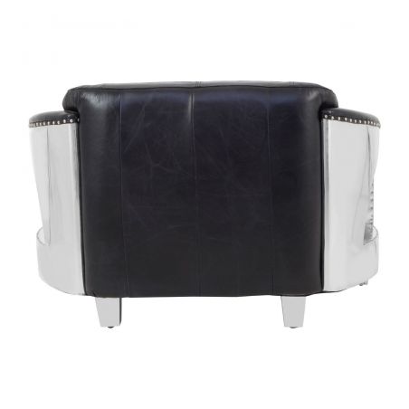 Aviator Black Spitfire Sofa Smithers Sofas and Armchairs &pound;2,287.00 Living Room Aluminium product_features